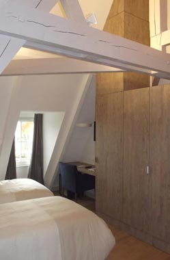 Chambre de l'Hôtel-Restaurant Le Château du BOST près de Vichy en Auvergne