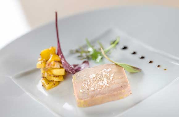 Plat du Restaurant Le Château du Bost