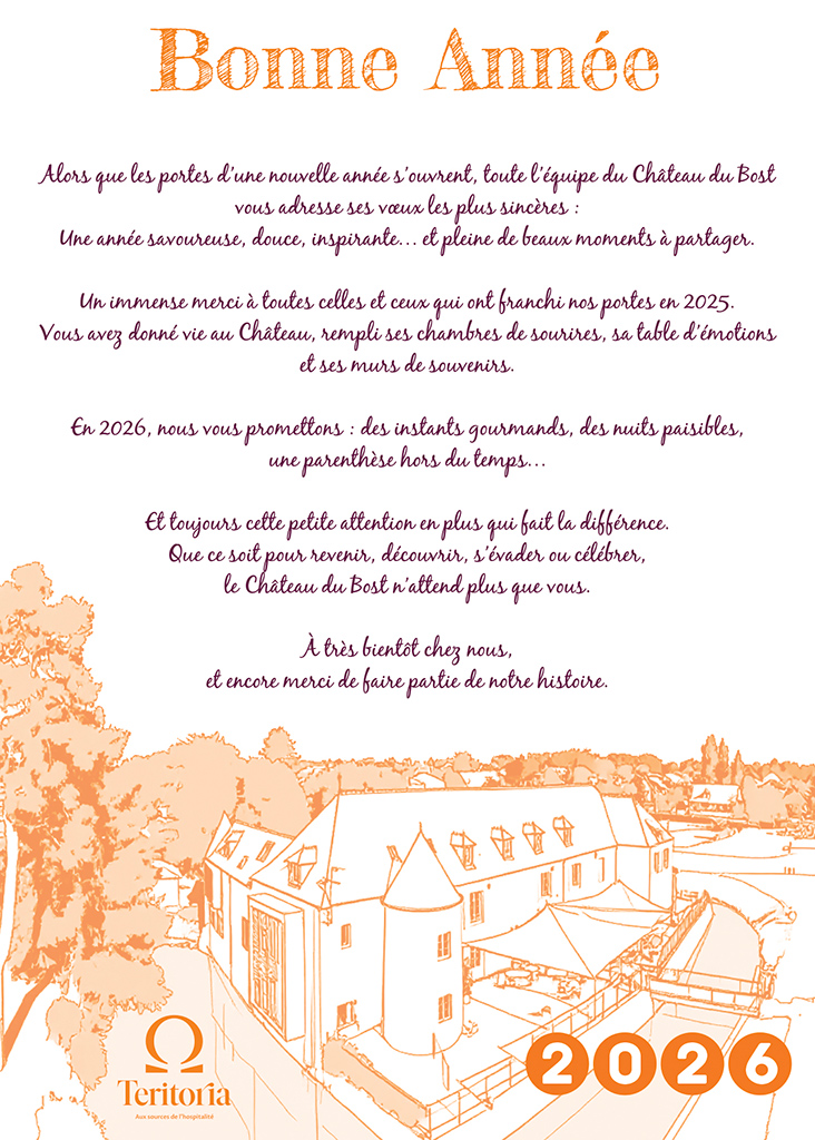 Voeux 2026 du Château du Bost